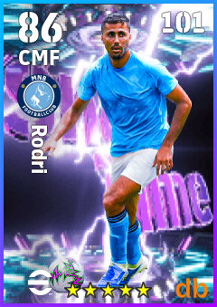 Rodri — CMF, OVR 86, MAX 101