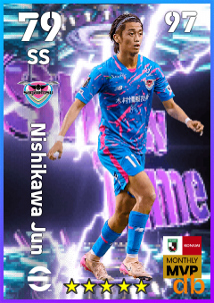 Nishikawa Jun — SS, OVR 79, MAX 97