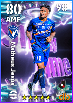 Matheus Jesus — AMF, OVR 80, MAX 98