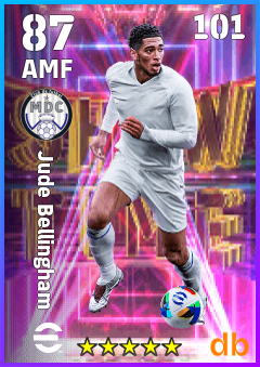 Jude Bellingham — AMF, OVR 87, MAX 101