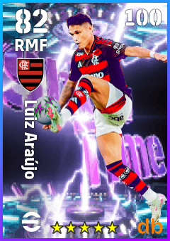 Luiz Araújo — RMF, OVR 82, MAX 100
