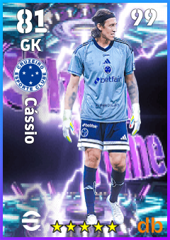 Cássio eFootball player card