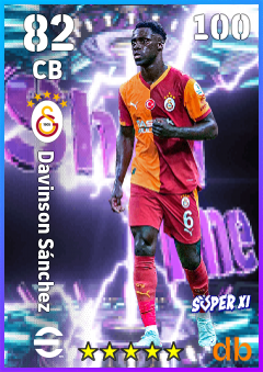 Davinson Sánchez — CB, OVR 82, MAX 100
