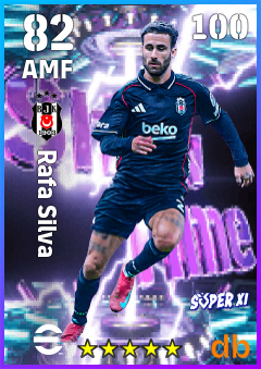 Rafa Silva — AMF, OVR 82, MAX 100