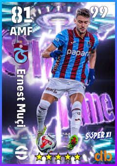 Ernest Muçi — AMF, OVR 81, MAX 99