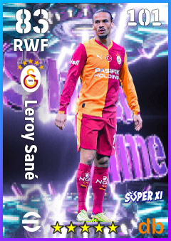 Leroy Sané eFootball player card