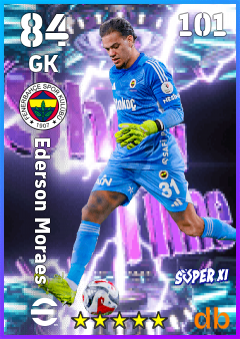 Ederson Moraes eFootball player card