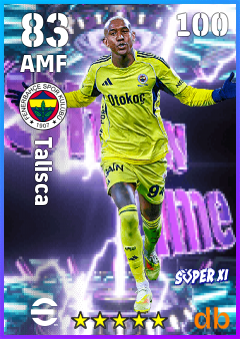 Talisca eFootball player card