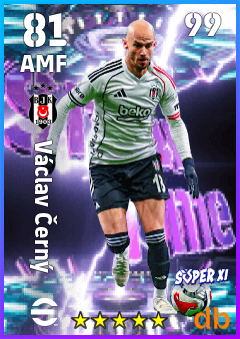 Václav Černý — AMF, OVR 81, MAX 99