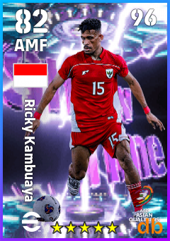 Ricky Kambuaya — AMF, OVR 82, MAX 96