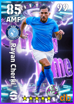 Rayan Cherki eFootball player card