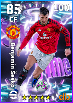 Benjamin Šeško eFootball player card
