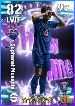 Suphanat Mueanta — LWF, OVR 82, MAX 97