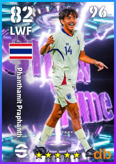 Phanthamit Praphanth eFootball player card