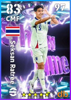 Seksan Ratree — CMF, OVR 83, MAX 97