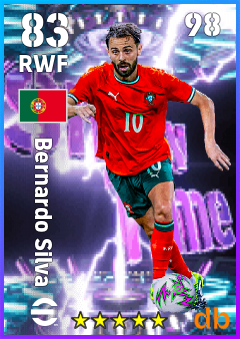 Bernardo Silva eFootball player card