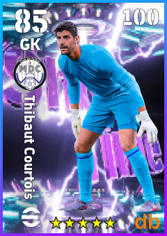 Thibaut Courtois — GK, OVR 85, MAX 100