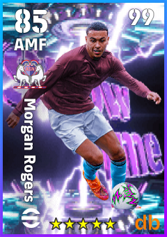 Morgan Rogers — AMF, OVR 85, MAX 99