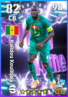 Kalidou Koulibaly — CB, OVR 82, MAX 98
