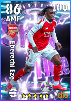 Eberechi Eze eFootball player card