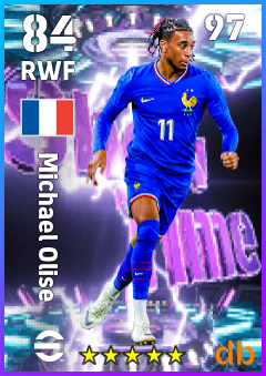 Michael Olise eFootball player card