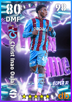 Christ Inao Oulaï — DMF, OVR 80, MAX 98