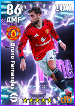 Bruno Fernandes eFootball player card