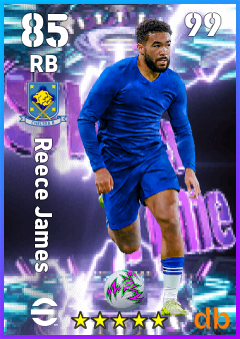 Reece James — RB, OVR 85, MAX 99