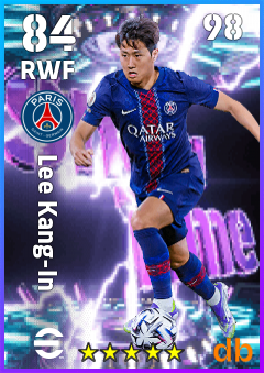 Lee Kang-In — RWF, OVR 84, MAX 98