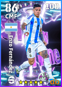 Enzo Fernández — CMF, OVR 86, MAX 100