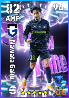 Nawata Gaku — AMF, OVR 82, MAX 96