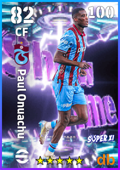 Paul Onuachu — CF, OVR 82, MAX 100
