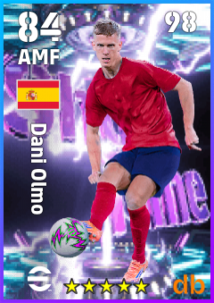 Dani Olmo eFootball player card