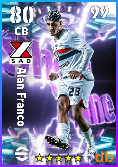 Alan Franco — CB, OVR 80, MAX 99