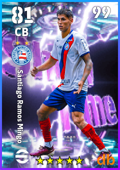 Santiago Ramos Mingo — CB, OVR 81, MAX 99