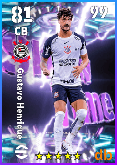 Gustavo Henrique — CB, OVR 81, MAX 99