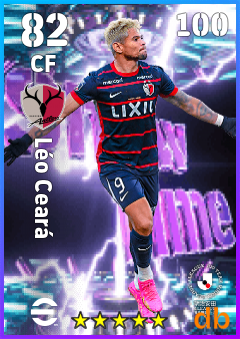 Léo Ceará — CF, OVR 82, MAX 100