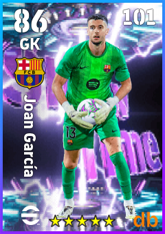 Joan García — GK, OVR 86, MAX 101