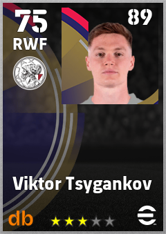 Viktor Tsygankov eFootball player card