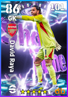 David Raya eFootball player card