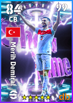 Merih Demiral — CB, OVR 84, MAX 99