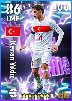 Kenan Yıldız — LMF, OVR 86, MAX 100