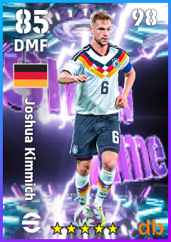 Joshua Kimmich — DMF, OVR 85, MAX 98