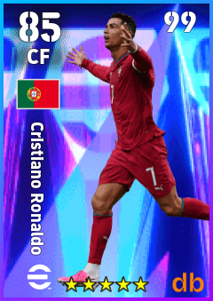Cristiano Ronaldo — CF, OVR 85, MAX 99