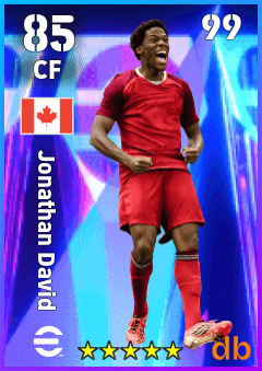 Jonathan David eFootball player card