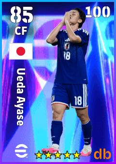 Ueda Ayase — CF, OVR 85, MAX 100