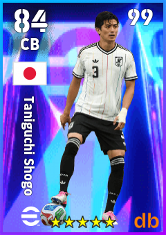 Taniguchi Shogo — CB, OVR 84, MAX 99