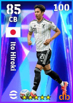 Ito Hiroki — CB, OVR 85, MAX 100