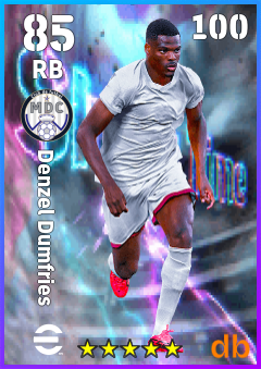 Denzel Dumfries — RB, OVR 85, MAX 100