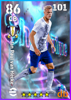 Jan Paul van Hecke eFootball player card